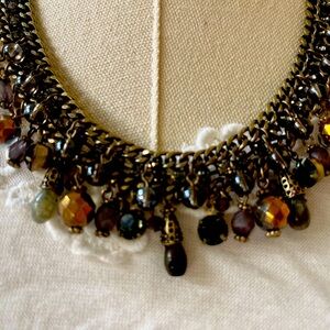 22” mixed bead necklace